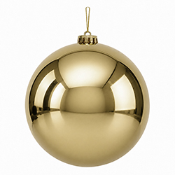 Bola Navidad  Oro 20cm Brillante