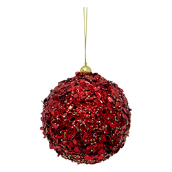 Bola Roja de 10cm 