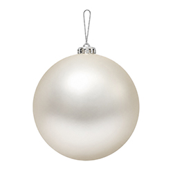 Bola Navideña Champaña de 15cm