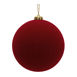 Bola Navideña Roja de 15cm
