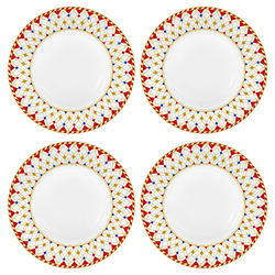 Plato Tendido Carousel Set 4 Piezas 27cm