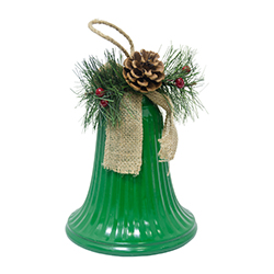Campana Colgante Verde 30cm