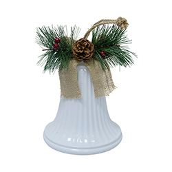 Campana Colgante Blanca 30cm