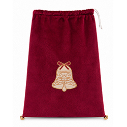 Funda de Regalo Warm Wishes Burgundy Pequeña 