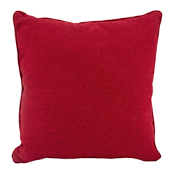 Cojín Winter Village Básico Crypto Rojo 45x45
