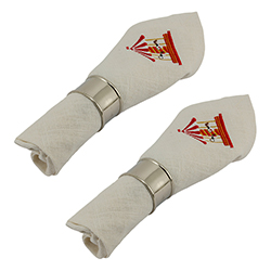 Set X2 Servilletas Carousel Carrusel 36X36cm