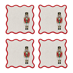 Set X4 Portavasos The Nutcracker 10X10cm 