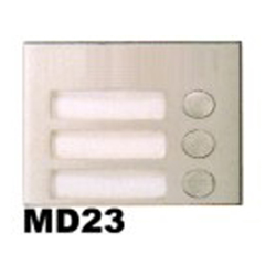 Botonera Farfisa 3 Pulsadores MD23