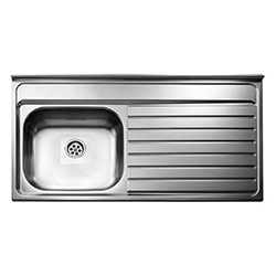 Lavadero para Sobremesón de Acero Inoxidable de 100 x 50 cm Teka