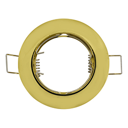 Ojo de Buey Fijo Plano Dicroico Zinc