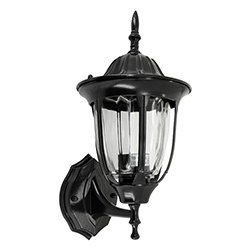 Farol  Negro de Pared E27 60w