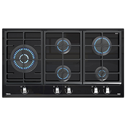 Cocina a Gas con 4 Quemadores + 1 Triple Llama Vitrocerámica de 87x51cm Teka