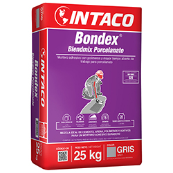 Bondex de 25kg para Porcelanato 