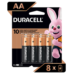 PILA DURACELL AA BLISTER X8