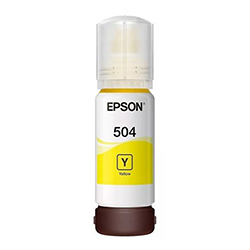 Botella de Tinta Amarilla de 70ml para Impresoras L4160, L6171, L6191 Epson