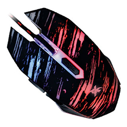 Mouse Gamer Xfire  6D Alambrico/Usb/Luces Led/ Negro Xtratech