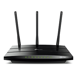 Router  Ac 1750Mbps Dual Band/3Ant Ext + 3 Ant Int/4 Ptos Giga/Pto Usb Share Tplink