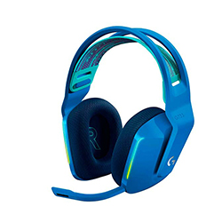 Audifono + Microfono  Gamer G733 Inalámbrico Lightspeed Usb Rgb Azul Logitech
