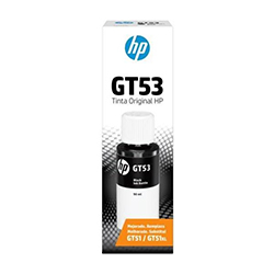 Botella De Tinta Hp Negro Gt53 1Vv22Al Para Wl315/Wl415/Wl515/Wl519/Wl530/Gt5820/Gt5810 Rinde 4.0