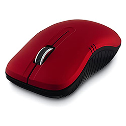 Mini Mouse 99767 Inalámbrico 2.4ghz Color Rojo Mate 1200 Dpi Verbatim