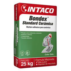 Bondex de 25kg Standard Cerámica Sobre Cemento  