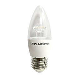 Foco Led Toledo Vela E27 6w Luz Cálida Sylvania