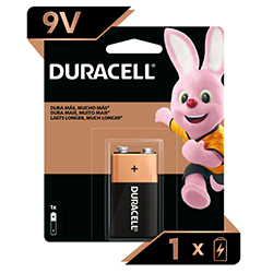 Pila Duracell 9V Blister X1