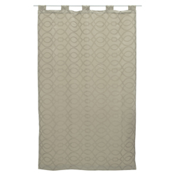 Cortina Jaquard  Arabia  Crema 140x225cm