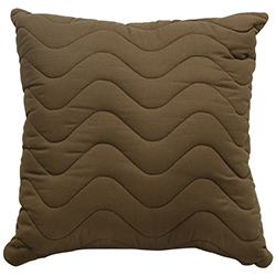 Cojín Wave Café Claro 45x45cm