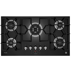 Cocina a Gas con 4 Quemadores + 1 Triple Corona de Cristal de 91x52cm General Electric