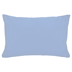 Funda de Almohada Cotton Touch Celeste Chateau