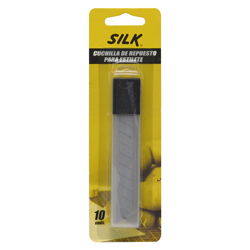 Estilete Repuesto Cuchilla Desprendible 10Pcs Silk