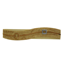 Listelo Crema/Beige Resina 5x30cm