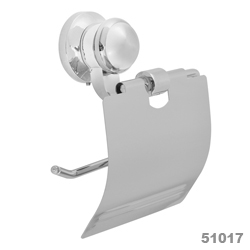 Papelera para Baño Round Cromo Spring