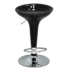 Banco para Bar con Espaldar Bajo con Soporte para Pie