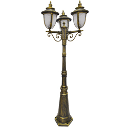 Farol de Pedestal Clásico para Exterior 60W