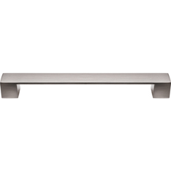Tiradera Rectangle  Níquel Satín192mm