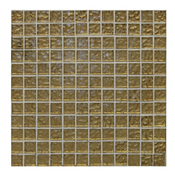 Mosaico de Vidrio Oro 30x30cm (.90) 0.99