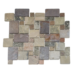 Mosaico de Piedra Mix Roman 30x30cm