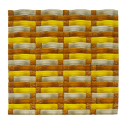 Mosaico de Vidrio Amarillo Beige 32.3x28cm (.09) 0.99