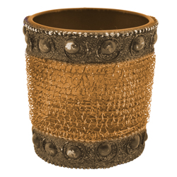 Vaso Portavela de Vidrio Dehli 