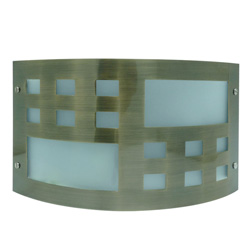 Aplique de Pared Cromado Rectángulos 40W E27