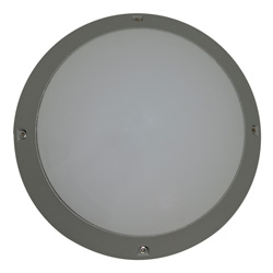 Plafón para exterior Aluminio Oxidal Dreff Circular en Mate
