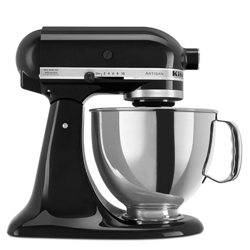 Batidora de 4 litros Negra con Base Artisan Kitchen Aid