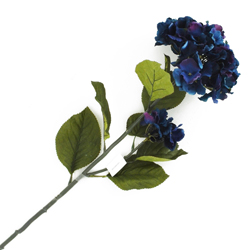 Flor Hortensia Grande Azul 