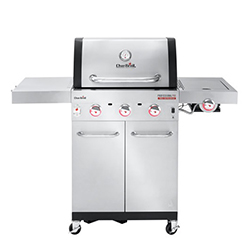 BBQ a Gas Tru-Infrared Char-Broil 3+1 Quemadores Professional Pro con Luz LED