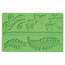 Molde para Figuras de Fondant Helechos Wilton