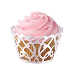 Envolturas Swirl Pearl para Cupcake  en Set de 18 Piezas Wilton
