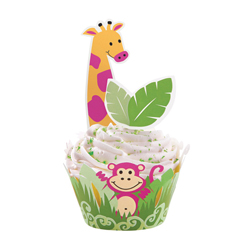 Envoltura Jungle para Cupcake  Wilton