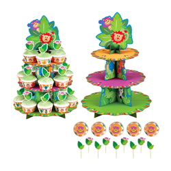 Base Jungle de 3 Pisos para Cupcake  Wilton